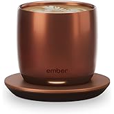 Ember Temperature Control Smart Cup, 6 oz, App-Controlled Heated Coffee Cup, Espresso Mug with 90 Min Battery Life, Copper