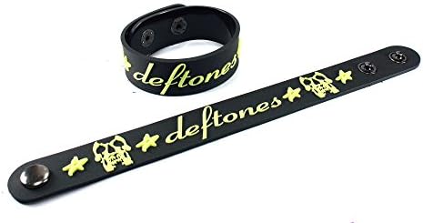 Deftones New! Glow In The Dark Wristband Bracelet 78 Rocket Skates