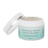Calcium Bentonite Clay Hydrated Detox Facial Mask - All Natural 100% Pure Face Mask to Cleanse Pores, Heal, Brighten, & Detoxify Skin - 100 ml by Great American Clay