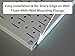 Wall Control Pegboard Organizer 4 ft. Metal Pegboard Standard Tool Storage Kit with Galvanized Toolboard and White Accessories