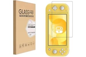ENGFYADSY Screen Protector for Nintendo Switch Lite, Game Player Tempered Glass Transparent HD Ultra Clear Anti-Scratch Anti-Fingerprint Bubble-Free