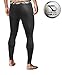 Defender Men's Compression Baselayer Pants Legging Shorts Tights Football, 710-blackblack, X-Large