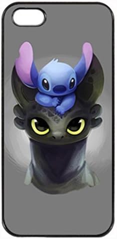 Stitch Toothless Photo Hard iphone 5 5S Case , Fashion Image Case Diy, Personalized Custom Durable Case For iPhone 5 5S