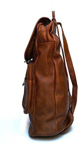 levent women's backpack handbag(brown,lb073)