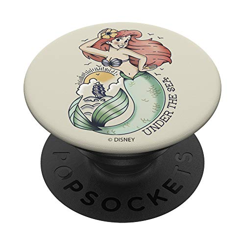 Disney Little Mermaid Ariel Under The Sea Tattoo PopSockets PopGrip ...