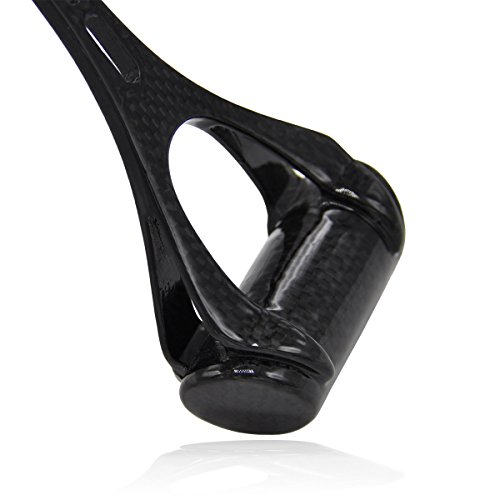 Labewin Full Carbon Fiber Cycling Bicycle Road Mountain Bike Handlebar Speedometer Stents Extender Extending Bracket Stopwatch Seat Computer Mount Holder Support Accessories