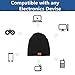 Pardecor Unisex Beanie Hat with Headphones Speaker, Wireless Headset Earphone Winter Knitted Cap with Stereo Mic, Unique Tech for Women Men Teen Boy Girls