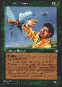 Magic: the Gathering - Yavimaya Gnats - Ice Age