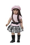 Starpath Brunette Girl Doll - 18' Vinyl, Included Custom Fairy Tail e-Book Starring You and Your Star Path Doll. Fits American Girl Clothing