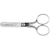 Klein Tools 444HC Scissors, Safety Scissors for Cutting Thread, Yarn, and More, 4-Inch