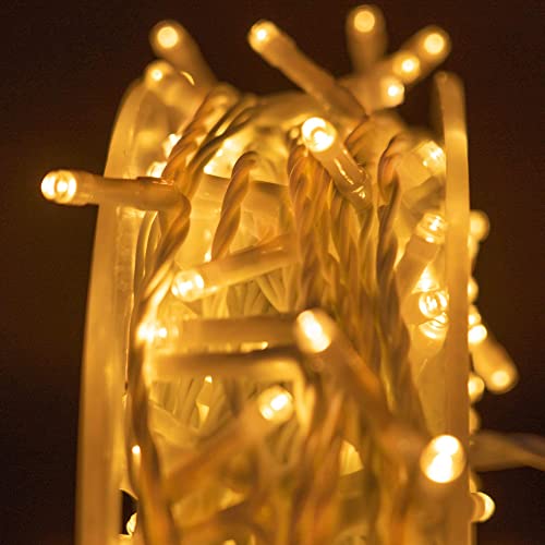 FUNPENY 164 FT 500 LED Christmas Lights, Warm White Christmas String