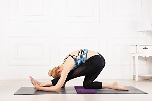 image for Heathyoga Yoga Knee Pad, Great for Knees and Elbows While Doing Yoga a