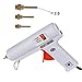 BSTPOWER 100W 2T Mini Hot Glue Gun with Flexible Trigger High Temp Overheating Protection for DIY or craft, Melting Glue Gun with Three Nozzles