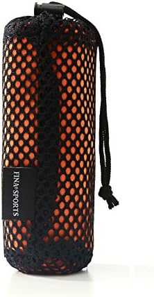 FINA Sports Microfiber Ultra Absorbent, Compact and Fast Drying Towel withCarry Bag and Open/Close SNAP for Travel, Gym, Yoga, Camping, Hiking and Any Sports Activities Best Value Guaranteed