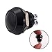 URTONE Momentary Push Button Switch, UR123, 1NO SPST DC/AC 36V 2A Aluminum Alloy Metal Shell Suitable for 12mm 1/2