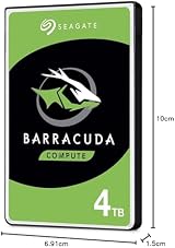 Seagate BarraCuda 4TB 2.5 Inch Internal HDD 128 MB Cache SATA 6 Gb/s view 5