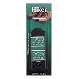 Round Style Hiker Boot Laces (1 Pair) (Size and Color Selection)