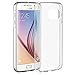 EasyAcc Samsung Galaxy S6 Clear Case Ultra Transparent Crystal Invisible Protector Cover Shockproof Scratch Resistant Soft TPU Edge Hard Back Panel