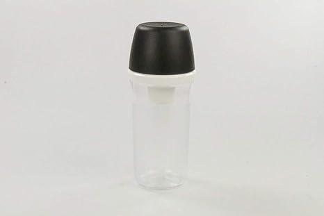 TUPPERWARE 400 ml Zuckerhut Exclusiv Zuckerstreuer schwarz 10178