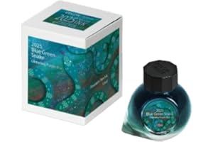 Colorverse 2025 Special Ink - Blue Green Snake Glistening Purple Blue (15ml) Fountain Pen Ink