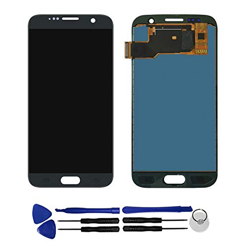 OYOG Replacement for Samsung Galaxy S7 G930 G930F Touch Screen Digitizer Assembly LCD Display (No Bezel Frame) (Black)