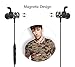 Bluetooth Headphones, J&L-102 Best Magnetic Wireless Sports Earphones with IPX5 Sweatproof HD Stereo Earbuds for Gym Running Workout(Bluetooth V4.1, CVC 6.0, Handsfree Calling)