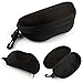 Mokingtop(TM)Fashion Portable Carabiner Eye Glasses Sunglasses Hard Case Protector Box (Black)