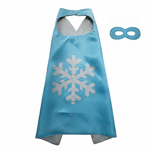 FASHION ALICE Girls Boys Superman CAPE & MASK SET,Halloween Costume Cloak for Child