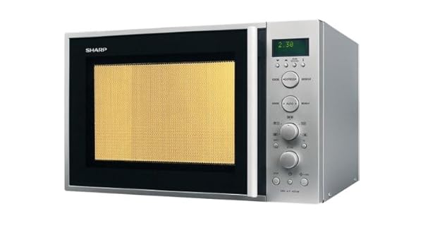 Sharp - Microondas R939Ina, 40L, 900W, Grill Simultaneo, Inox ...