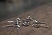 KEY-BAK Key Spider Key Chain Accessory with 5 Split Rings, Chrome Finish