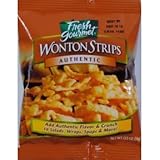 Fresh Gourmet Wonton Strips, 0.5-Ounce Bags (Pack of 100)
