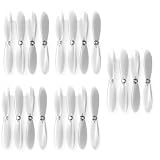 AFUNTA 5x COMBO Transparent Clear Blades Propellers Props Rotor For Hubsan X4 H107 H107D H107C H107L Quadcopter / Helicopter / Airplane
