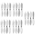 AFUNTA 5X Combo Transparent Clear Blades Propellers Props Rotor Compatible X4 H107 H107D H107C H107L Quadcopter/Helicopter/Airplane