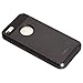 iphone 5s Case, iphone 5 Case,iPhone SE TPU + Pc Dual Layer Hybrid Fashion Shockproof Soft Hard Defender Case Cover for Apple iphone 5/5s (Black-Black)