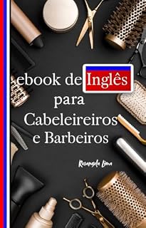 Livro eBook de Inglês para cabelereiros e Barbeiros