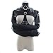 Freebily Women PU Leather straitjacket Strict Kinky Fancy Straight Jacket Fancy Costume Black One Size