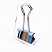 yueton Pack of 24 Lovely Printing Style Metal Binder Clips, Paper Clips Clamps File Organizer