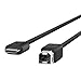 Belkin USB-IF Certified 2.0 USB-C to USB-B Printer Cable, 6 Feet / 1.8 Meters