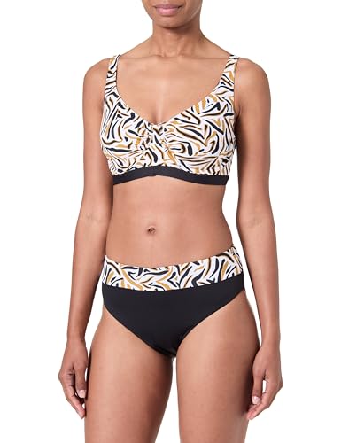 Haute pression Damen Za2057/Za3057 Zweiteiliger Badeanzug, Mehrfarbig, 34