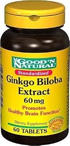 Image of Good 'N Natural - Ginkgo Biloba Extract 60 mg. - 60 Tablets