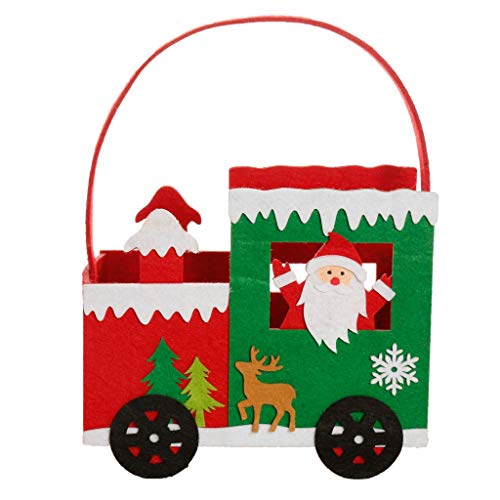 Dibor Felt Cloth Christmas Candy Bag Lovely Tote Kids Baskets Gift Bag Hamper