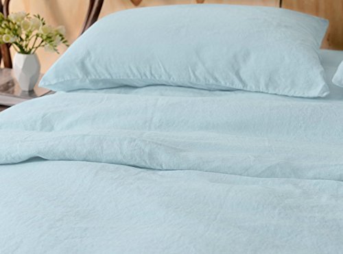 Lausonhouse Luxurious 100% Pure French Linen Sheet Set - Queen
