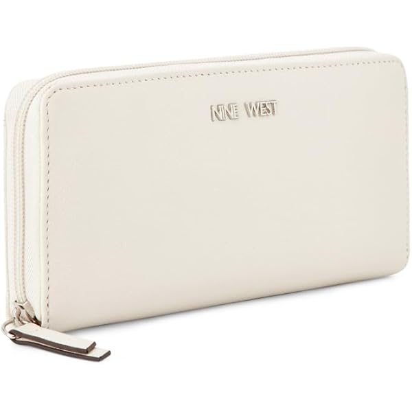 Amazon.com: Nine West, Womens, Zuri Slg Check Sec Wallet, Fall