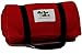 ROLLEE POLLEE Nap Sac Roll Up Napping Blanket with Attached Pillow for Preschool/Daycare, Super Soft with Elastic Straps, Fits Most Mats and Cots (Red)