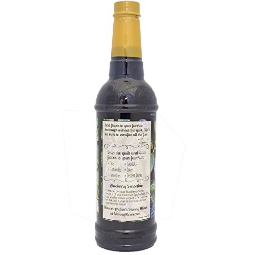 Jordans Skinny Gourmet Syrups Sugar Free Syrup Blueberry 254 Ounce from