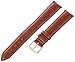 Voguestrap TX45318LHN Allstrap 18mm Honey Long-Length Padded Crocodile Calf Watchband