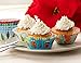 300 Pack Christmas Cupcake Liners, Standard Size Baking Cups for Holidays (3 Inches)