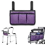 YGYQZ Wheelchair Accessories, Purple Waterproof