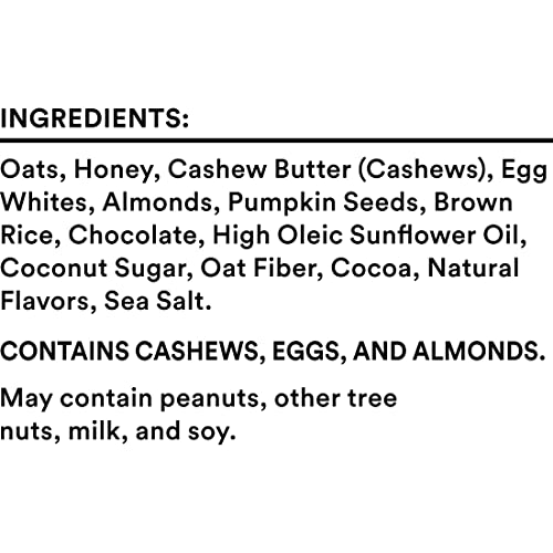 RXBAR A.M. PROTEIN BARS, GLUTEN FREE SNACKS, BREAKFAST SNACKS, CHOCOLATE, 9.7OZ BOX (5 BARS)