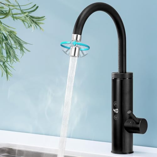 Homelody Electric Tap with Instantaneous Water Heater 230 V, 3400 W Kitchen Tap